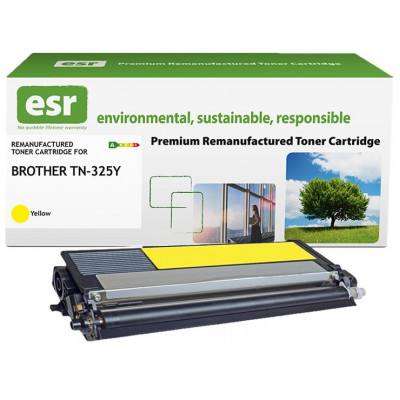 ESR Toner cartridge compatible with Brother TN-325Y yellow remanufactured 3.500 pages