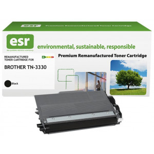 ESR Toner cartridge compatible with Brother TN-3330BK black remanufactured 3.000 pages