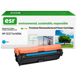 ESR Toner cartridge compatible with HP CE271A/CE341A/CE741A cyan remanufactured 15.000 pages [K15575X1]