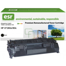 ESR BLACK Toner cartridge compatible with HP CF280A black remanufactured 2.700 pages