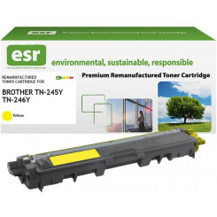 Brother TN-245Y YELLOW REMANUFACTURED ESR High Yield Toner Cartridge K15660X1 - 2.200 pages