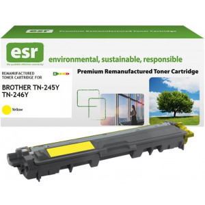 ESR Toner cartridge compatible with Brother TN-245Y yellow remanufactured 2.200 pages