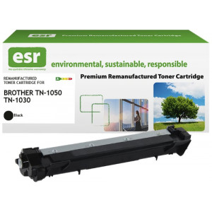 ESR BLACK Toner cartridge compatible with Brother TN-1050BK black remanufactured 1.000 pages