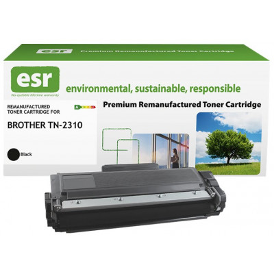 ESR Toner cartridge compatible with Brother TN-2310BK black remanufactured 2.600 pages