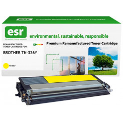 Brother TN-326Y -> ESR K15785X1 Remanufactured High Yield YELLOW Toner Cartridge - 3.500 Pages