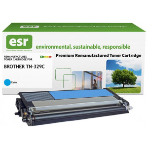 ESR Toner cartridge compatible with Brother TN-329C cyan remanufactured 6.000 pages