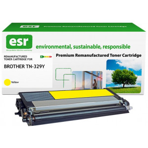 ESR Toner cartridge compatible with Brother TN-329Y yellow remanufactured 6.000 pages