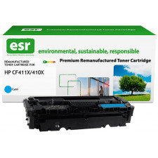 ESR Toner cartridge compatible with HP CF411X cyan High Capacity remanufactured 5.000 pages