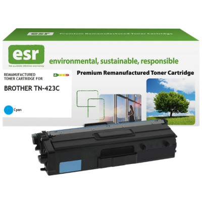 ESR Toner cartridge compatible with Brother TN-423C cyan High Capacity remanufactured 4.000 pages 