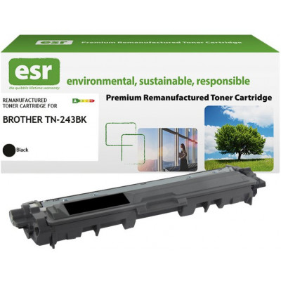 ESR Toner cartridge compatible with Brother TN-243BK black remanufactured 1.000 pages