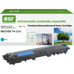 Brother TN-241C CYAN REMANUFACTURED ESR Toner Cartridge - 1.400 Pages