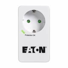 Eaton Protection Box 1 DIN - Surge protector - AC 220-250 V - 4000 Watt - output connectors: 1 - white