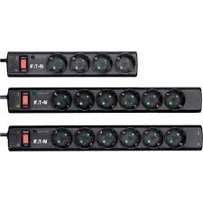 Eaton Protection Strip PS6TD - Surge protector - AC 220-250 V - 2500 Watt - output connectors: 6 - black