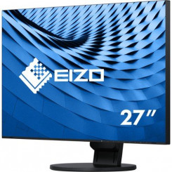 EIZO FlexScan EV2785-WT - LED-monitor - 27" - 3840 x 2160 4K - IPS - 350 cd/m² - 1300:1 - 5 ms - HDMI, DisplayPort, USB-C - loudspeakers - white