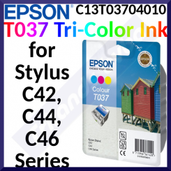 Epson T037 (C13T03704010) Original TRI-COLOR Ink Cartridge (25 Ml)