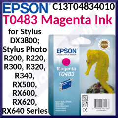 Epson T0483 MAGENTA Original Ink Cartridge (13 Ml)