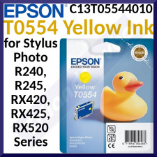 Epson T0554 (C13T05544010) Original YELLOW Ink Cartridge (8 Ml)