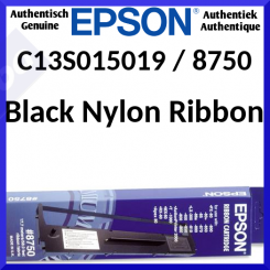 Epson S015019 Black Ink Genuine Nylon Ribbon C13S015019 (8750) 