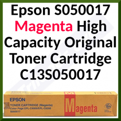 Epson S050017 Original High Capacity MAGENTA Toner Cartridge C13S050017 (6000 Pages) - Clearance Sale - Uitverkoop - Soldes - Ausverkauf
