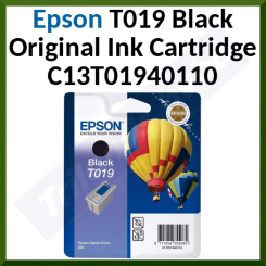 Epson T019 BLACK ORIGINAL Ink Cartridge (24 Ml)