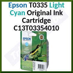 Epson T0335 LIGHT CYAN ORIGINAL Ink Cartridge (17 Ml)