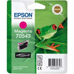 Epson T0543 Magenta Ink Cartridge (13 ML) - Original Epson pack for Sylus Photo R800, R1800