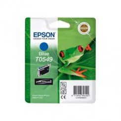 Epson T0549 Blue Ink Cartridge (13 ML) - Original Epson pack for Sylus Photo R800, R1800