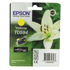 Epson T0594 Yellow ink Cartridge (13 Ml.) - Original Epson pack for Stylus Photo R2400