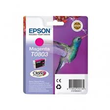 Epson T0803 Magenta Original Ink - 7.4 Ml. Cartridge