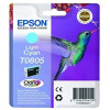 Epson T0805 Light Cyan Ink Cartridge C13T08054011 (7.4 Ml) - Original Epson pack for Stylus Photo P50, PX650, PX660, PX700, PX710, PX720, PX730, PX800, PX810, PX820, PX830
