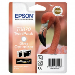 Epson T0870 Gloss Optimizer Original ink - 2 X 11.4 Ml. Cartridge - for Stylus Photo 1900