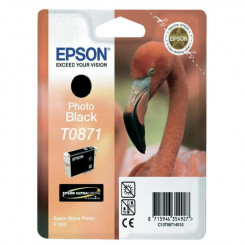 Epson T0871 Black Original ink Cartridge (11.4 Ml.) for Epson Stylus Photo 1900