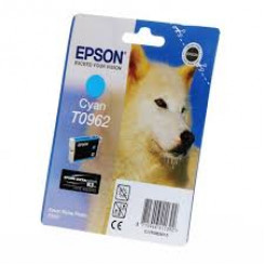 Epson T0962 (C13T09624010) Cyan Ink Cartridge (11.4 Ml) - Original Epson Pack for Stylus Photo R2880