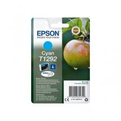 Epson T1292 Original Cyan Ink Cartridge C13T12924012 (7ml - 474pages)