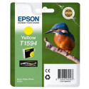Epson T1594 (C13T15944010) Yellow Ink Cartridge - 17 Ml. Original Epson Pack for Stylus Photo R2000
