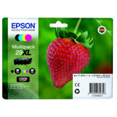 Epson Multipack 29XL EasyMail - 4-pack - XL - black, yellow, cyan, magenta - original - mailable - ink cartridge - for Expression Home XP-245, 247, 255, 257, 332, 342, 345, 352, 355, 435, 442, 445, 452, 455