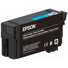 Epson T40C240 - 26 ml - cyan - original - ink cartridge - for SureColor SC-T2100, SC-T3100, SC-T3100M, SC-T3100N, SC-T5100, SC-T5100N