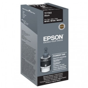 Epson T7741 Black Original Eco Ink Tank Cartridge C13T774140 (140 Ml.) for Epson ET4550