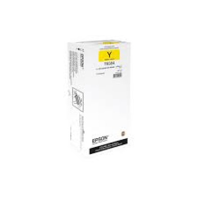 Epson T8384 - 167.4 ml - yellow - original - ink refill - for WorkForce Pro WF-R5190, WF-R5190DTW, WF-R5690, WF-R5690DTWF, WF-R5690DTWFL