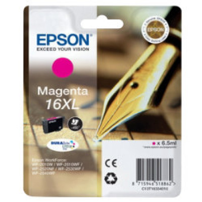 Epson 16XL MAGENTA High Yield Original Ink Cartridge (6.5 ml)