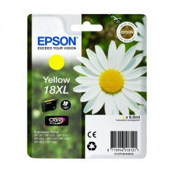Epson 18XL Yellow High Yield Original Ink Cartridge C13T18144012 (6.6 Ml) for Epson Expression Home XP102, XP202, XP205, XP212, XP215, XP300, XP302, XP305, XP312, XP315, XP405, XP412, XP415, XP422, XP425