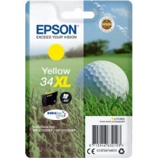 Epson 34XL Yellow High Capacity Original Ink Cartridge C13T34734010 (10.8 Ml.) for Epson WorkForce Pro WF-3720DWF. WF-3725DWF