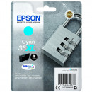 Epson 35XL High Capacity Cyan Original Ink  Cartridge C13T35924010 (20.3 Ml.) for Epson WorkForce Pro WF-4720DWF. WF-4725DWF, WF-4730DTWF