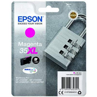 Epson 35XL MAGENTA Original High Capacity Ink Cartridge (20.30 Ml.)
