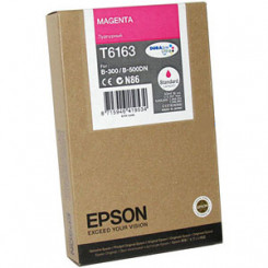 Epson T6163 Magenta Ink Cartridge (3500 Pages) - Original Epson Pack (C13T616300) for B300, B310N, B500DN,B510DN