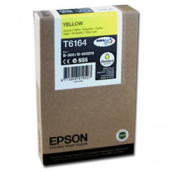 Epson T6164 Yellow Ink Cartridge (3500 Pages) - Original Epson Pack (C13T616400) for B300, B310N, B500DN,B510DN