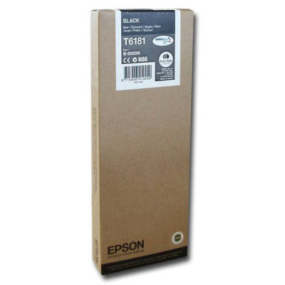 Epson T6181 Black Original Ink Cartridge C13T618100 (8000 Pages) for Epson B500dn, B510dn