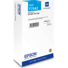 Epson T7542 Cyan Ink Cartridge (7000 Pages) - Original Epson pack for WF8090, WF8090DW, WF8590DW, WF8590DWF, WF8590D3TWFC, WF8590DTWF
