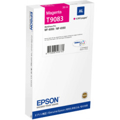Epson T9083 Magenta XL Ink Cartridge (39 ML.) - Original Epson pack for Epson WF-6090DW