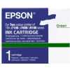 Epson C33S020406 Green Ink Cartridge SJIC7G (25.5 Ml.) - Original Epson pack for Epson TM-J7100, TM-J9100